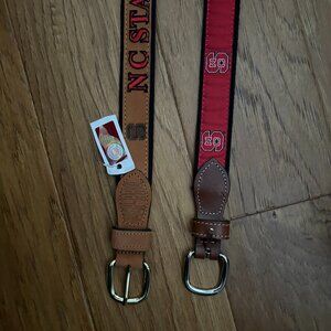 Two NCSU Men's Belts